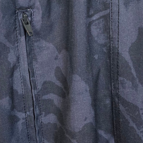 Old Navy StretchTech Athletic Pants Womens XL Floral Black Joggers Zip Ankle - Picture 8 of 10